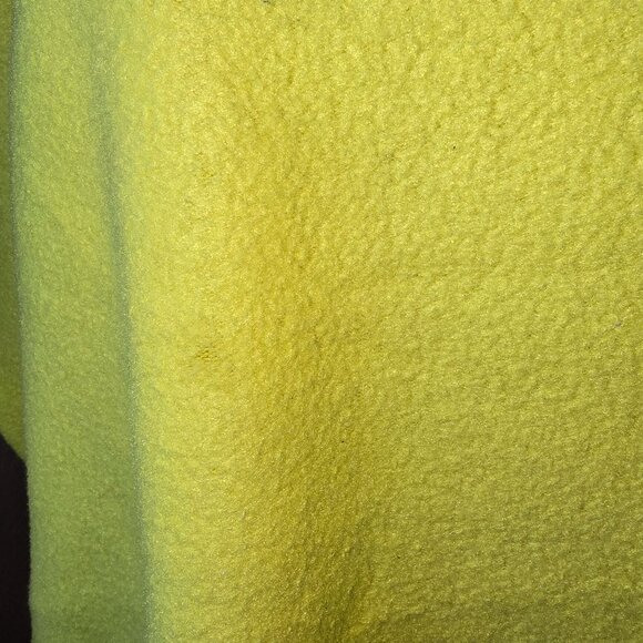 Free People Chartreuse Cowl Neck Oversized Fleece Knit Sweater XS - Picture 3 of 4